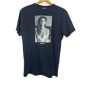 The Hundreds Gigi Paris TShirt Black Tee Mens Medium Tee Short Sleeve